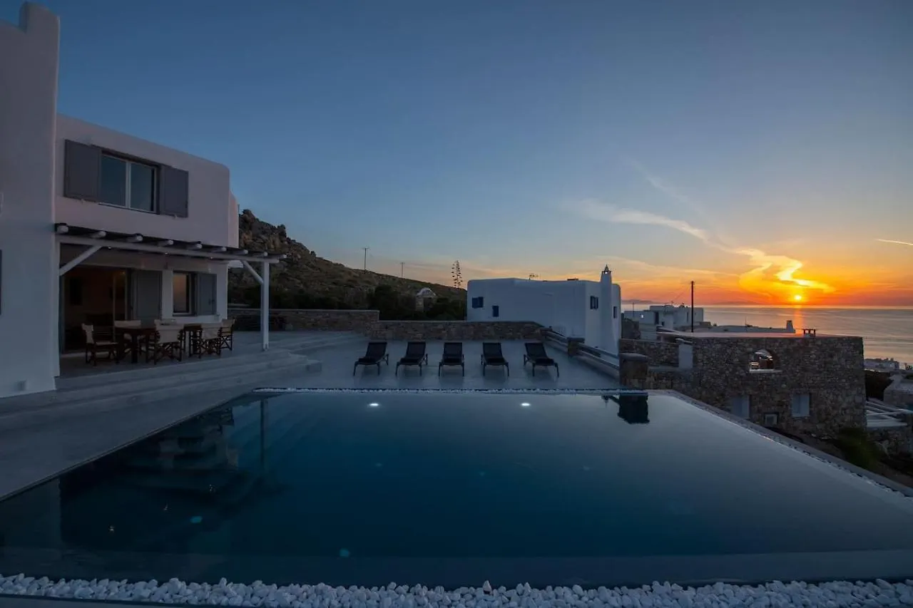 Villa Anema Mykonos - Blue Views Mykonos Villas Mykonos Town